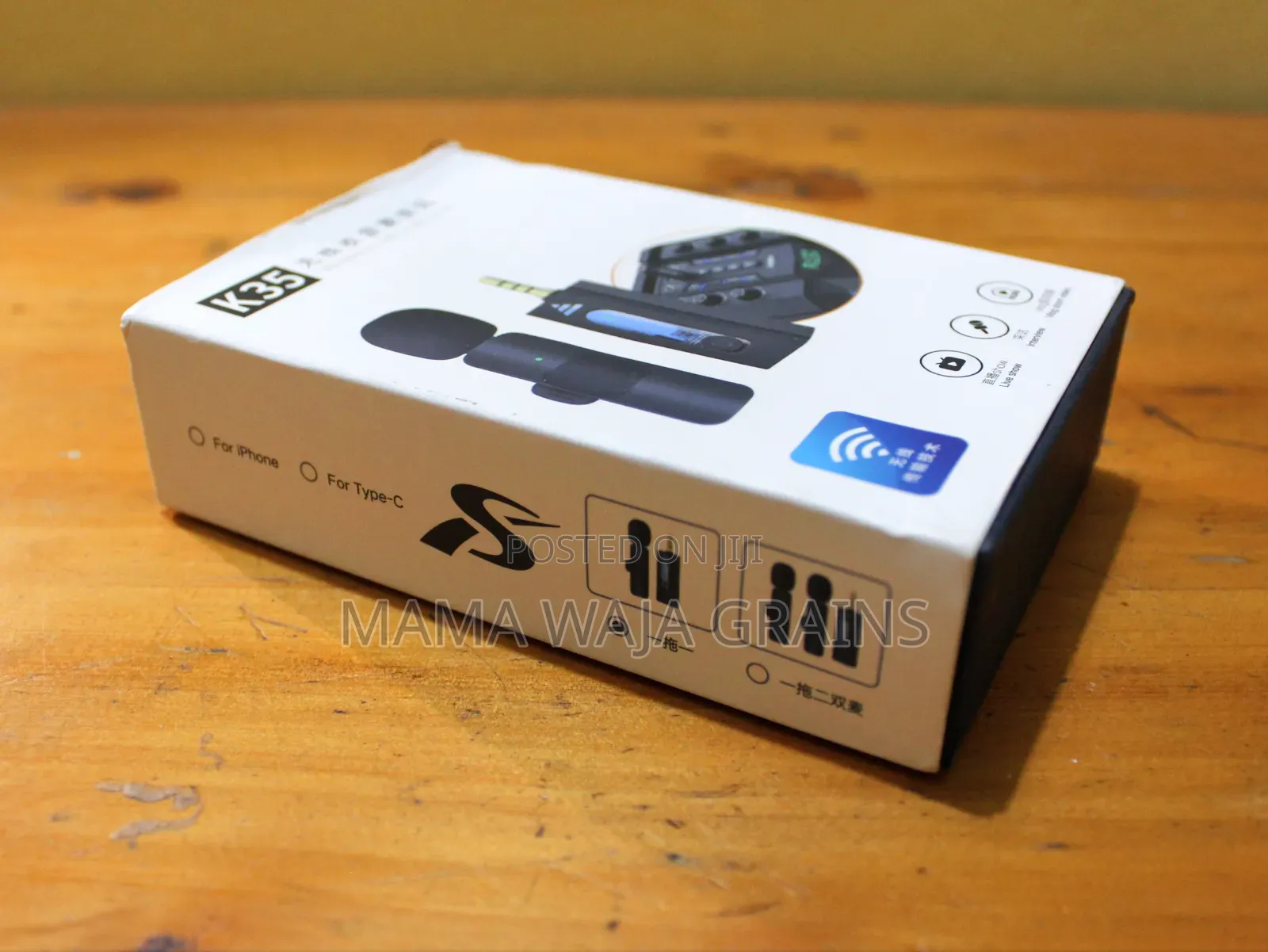 Miliki K35 Wireless Mic for Camera and Smartphone