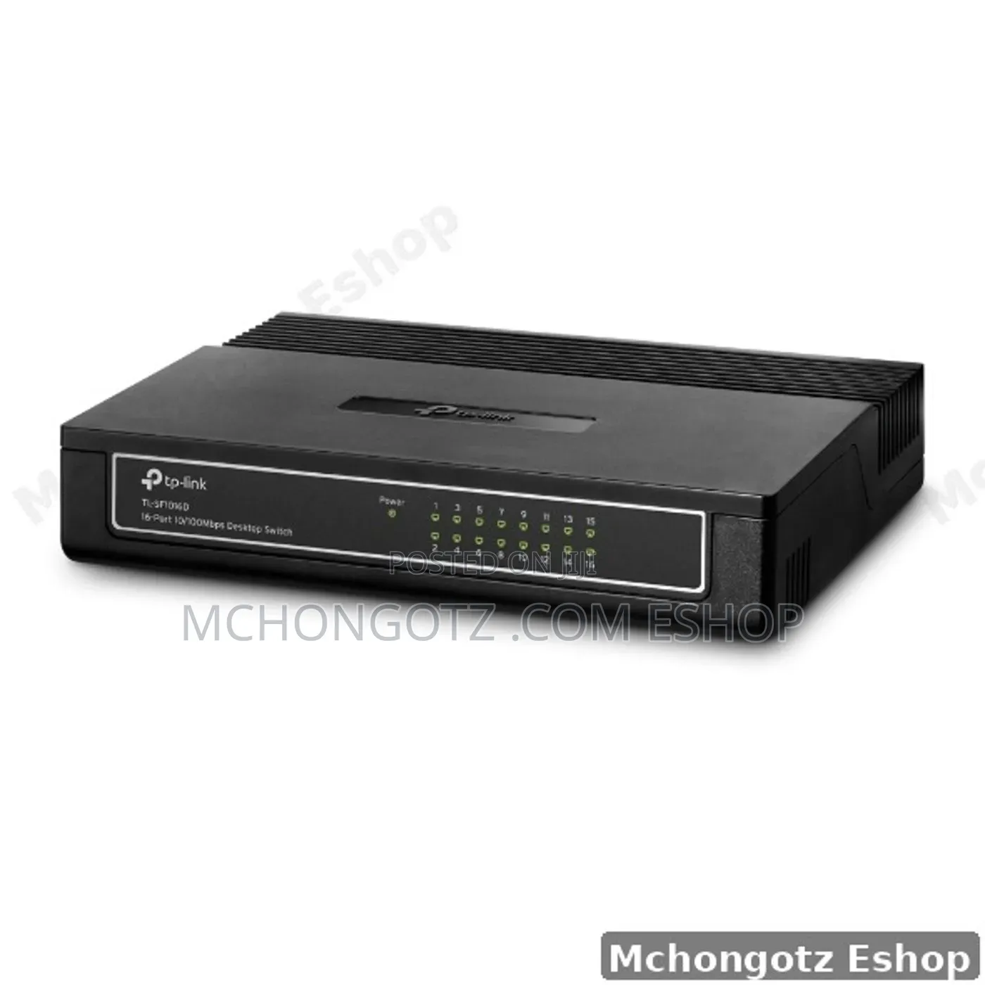 TP-Link 16-Port Desktop Switch (TL-SF1016D, 10 – 100Mbps)