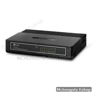 TP-Link 16-Port Desktop Switch (TL-SF1016D, 10 – 100Mbps)