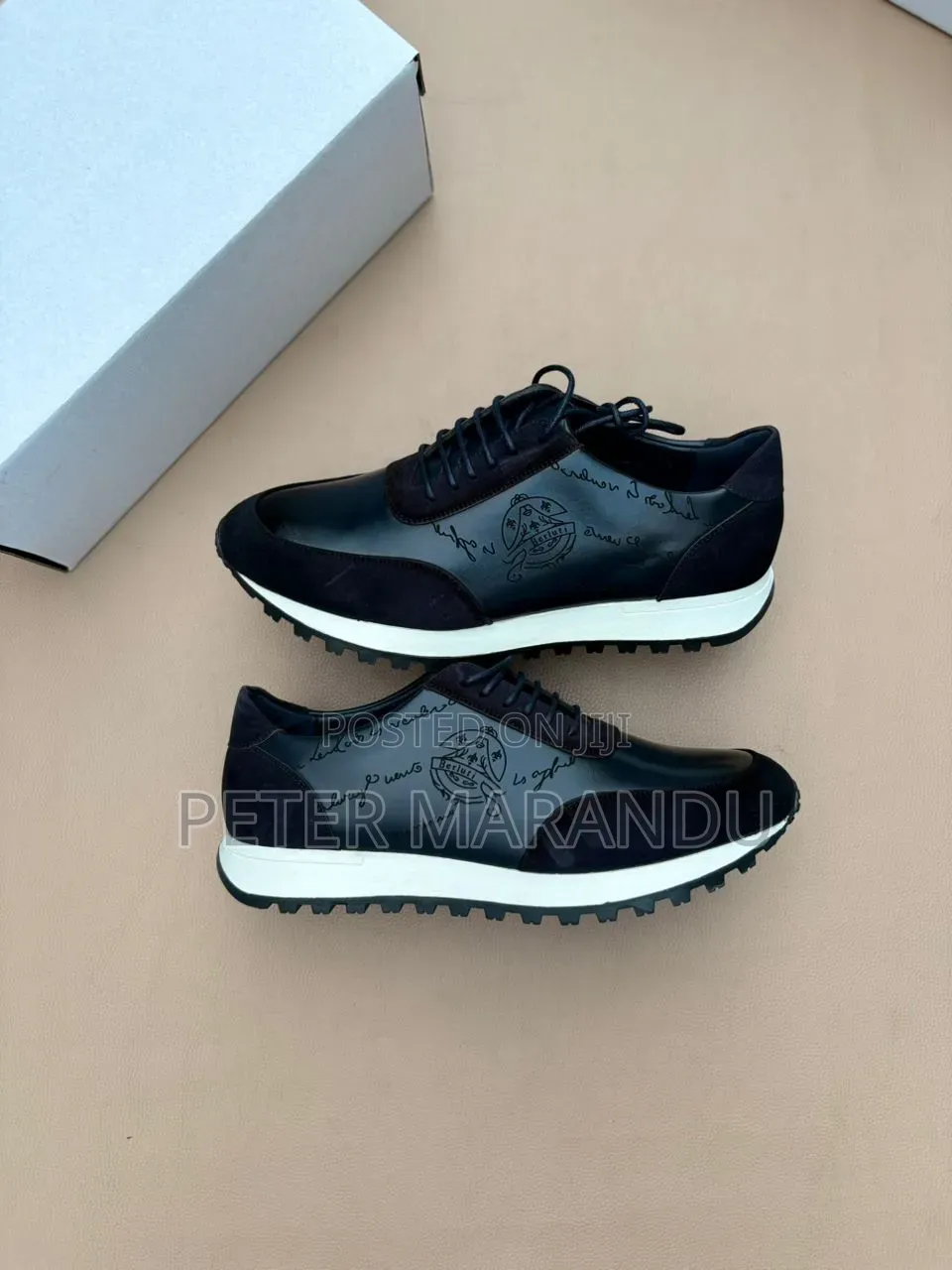 Berluti Luxury Leather Casual Sneakers