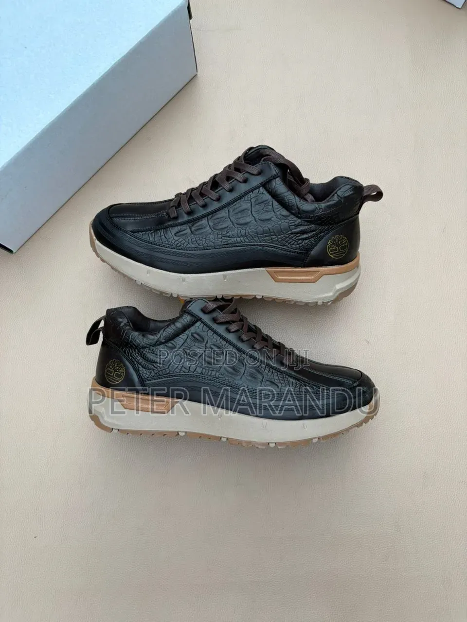 Viatu Vya Kiume Vya Ngozi - Timberland Sneakers (New Arrival)