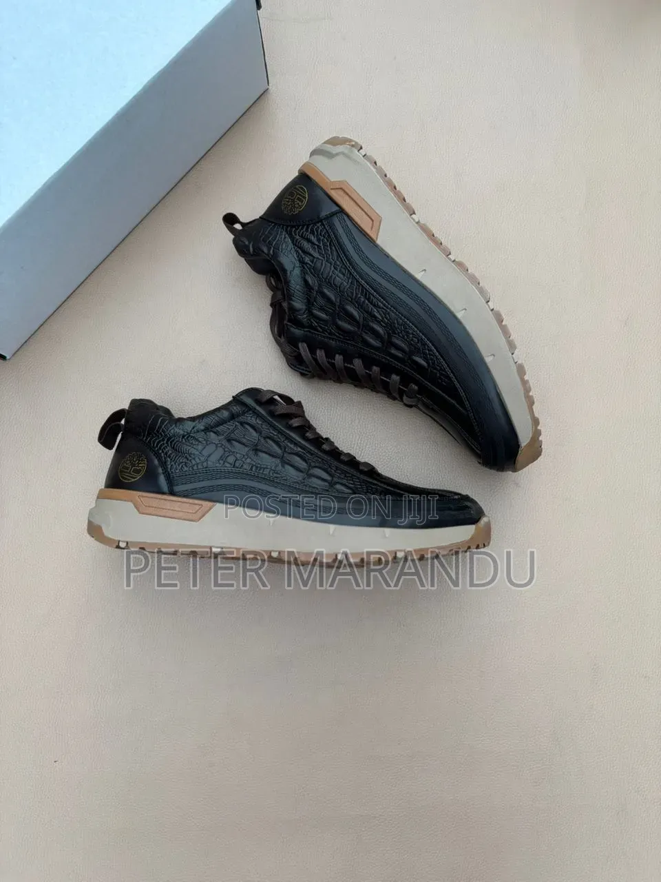 Viatu Vya Kiume Vya Ngozi - Timberland Sneakers (New Arrival)
