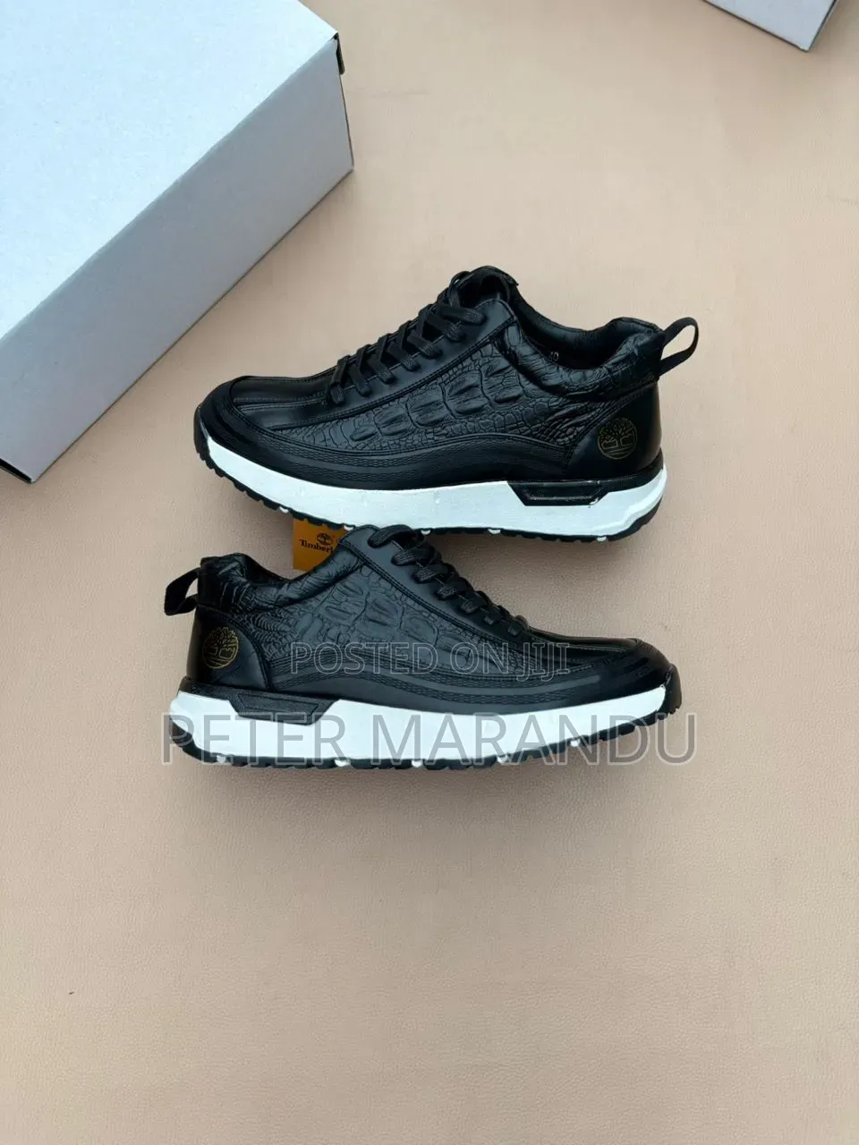 Viatu Vya Kiume Vya Ngozi - Timberland Sneakers (New Arrival)