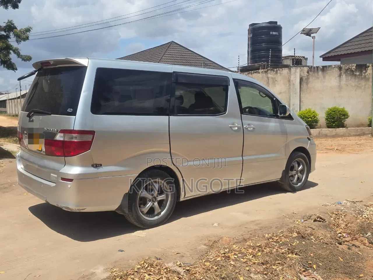 Toyota Alphard 2004 Silver