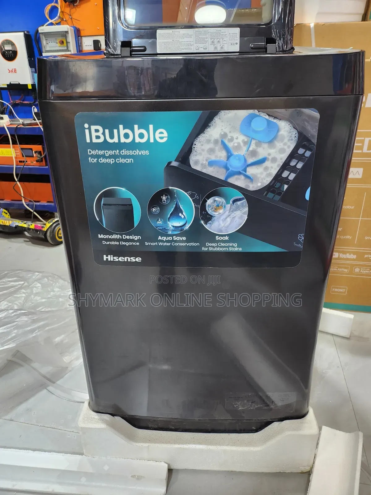 Hisense Fully Automatic Washing Machine 14kg Top Load