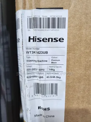 Hisense Fully Automatic Washing Machine 14kg Top Load