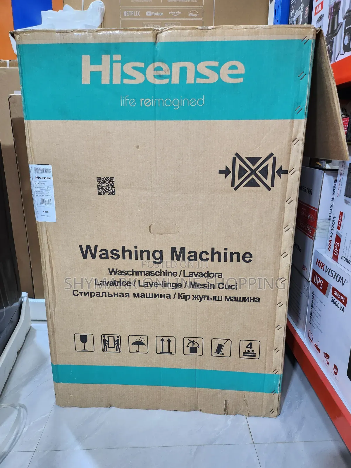 Hisense Fully Automatic Washing Machine 14kg Top Load