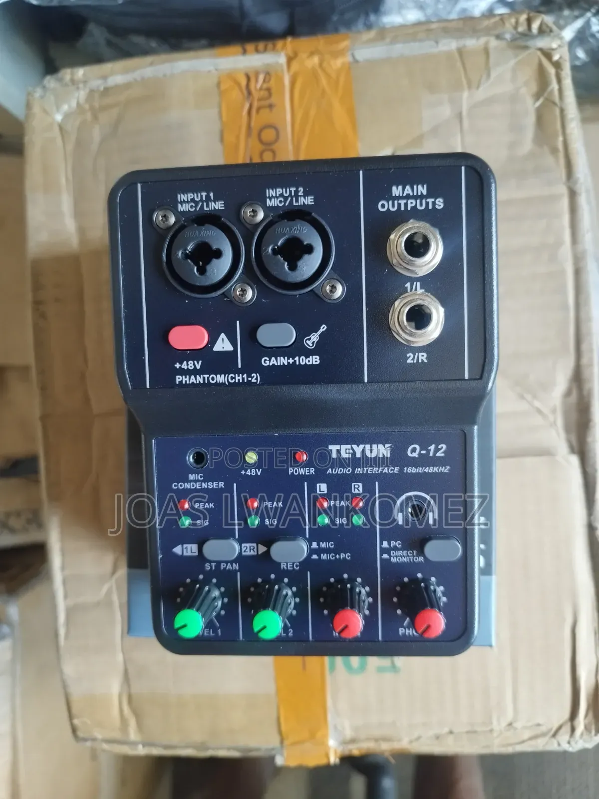 Tecording Sound Card