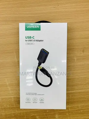 UGREEN USB-C to USB 3.0 Adapter, 15cm Length, Gold-Plated Connector