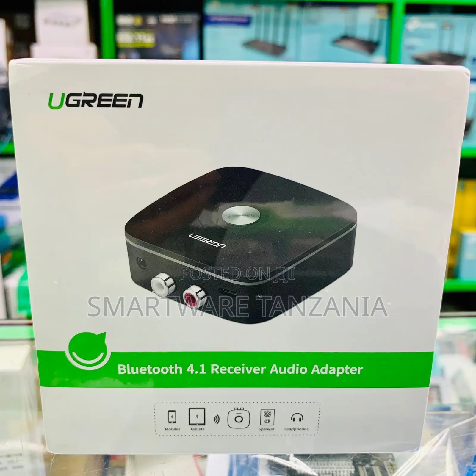 UGREEN Bluetooth 4.1 Receiver Audio Adapter, RCA Output