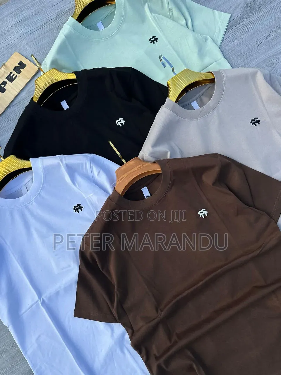 Shirts Kali Za Kiume Za Pamba (Plain & Embroidered Tees)