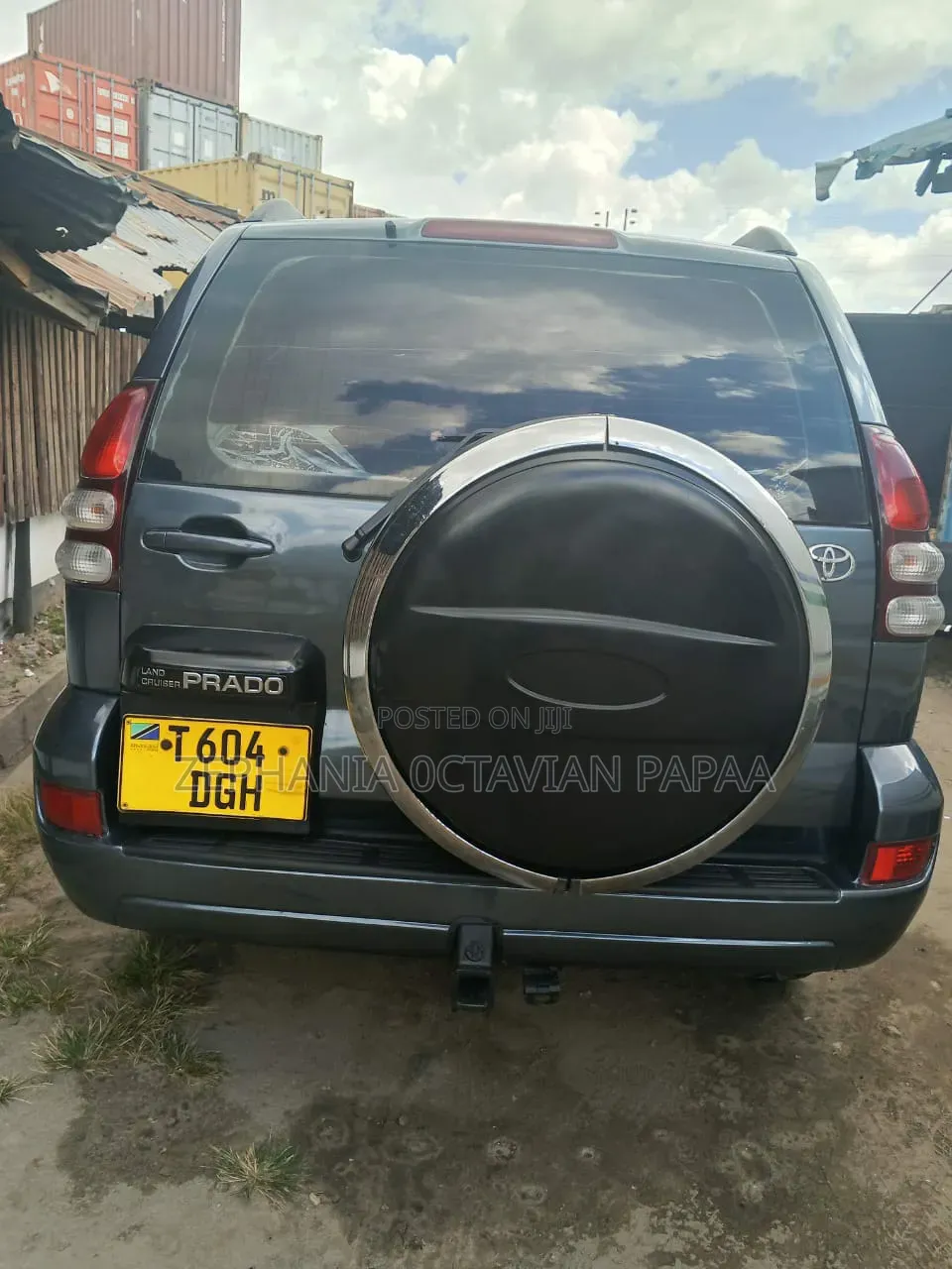 Toyota Land Cruiser Prado 2006 Gray