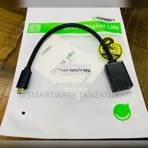 UGREEN Micro HDMI to HDMI Adapter, 4K@30Hz, 0.2m Cable Length
