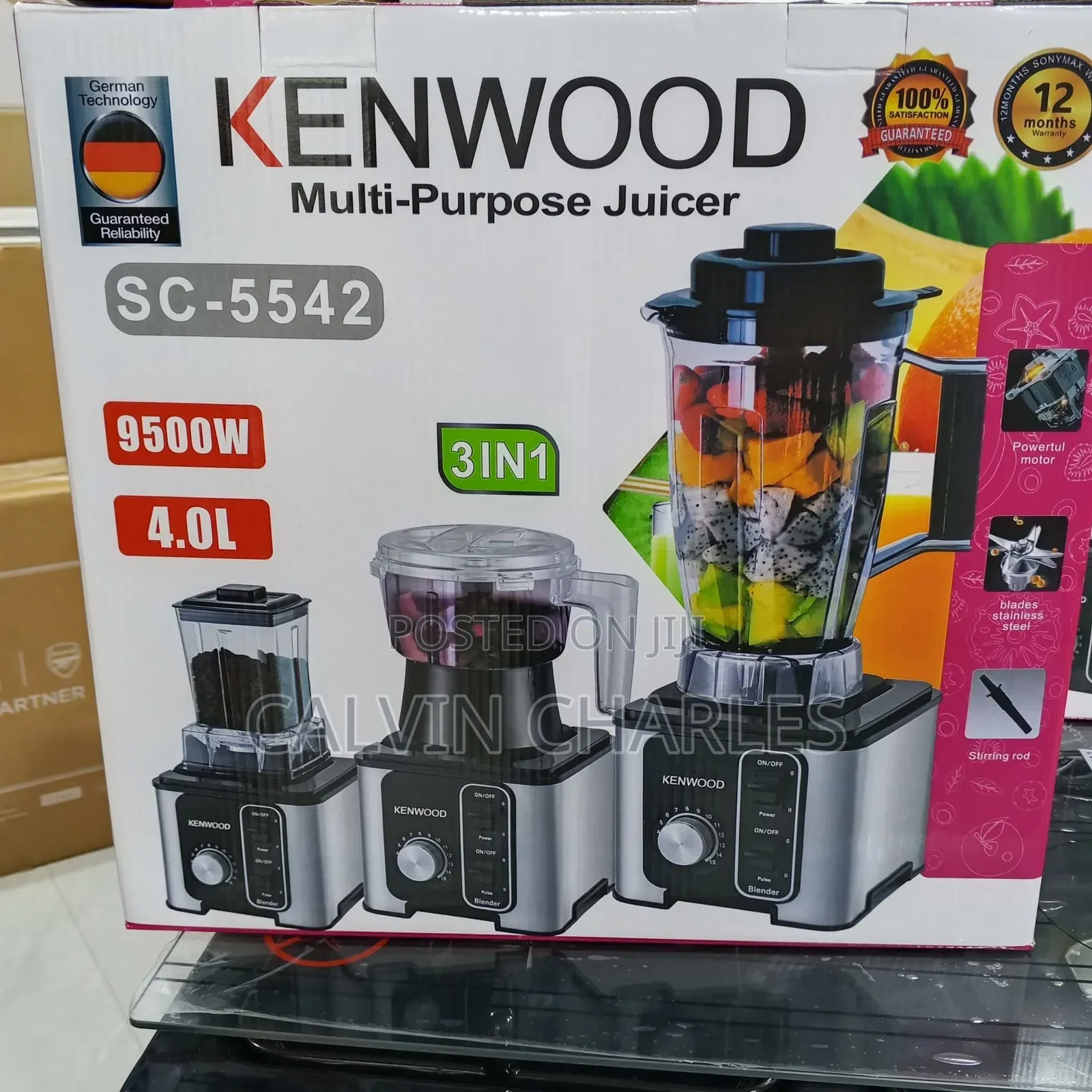Kenwood Mulpurpose Blender 4l