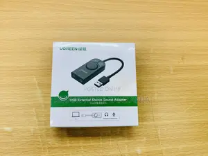 UGREEN USB External Stereo Sound Adapter With 3.5mm Audio Ports