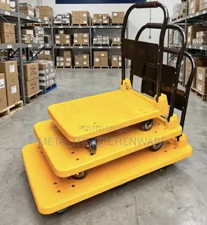 ROYALTY Foldable Platform Trolley With Heavy Duty Wheel 400kg