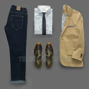 Suti Za Kiume Navy/Black - Slim Fit