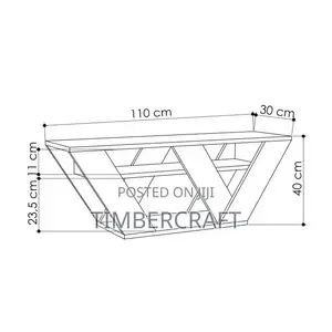 Pipralla TV Stand Sandstone