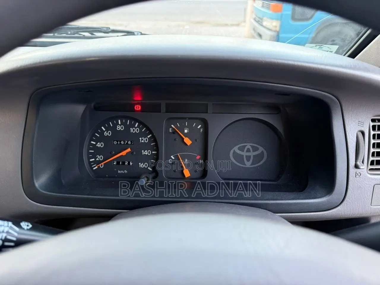 Toyota Townace Truck Chasis(mpya) Injection With 15,732km(original).