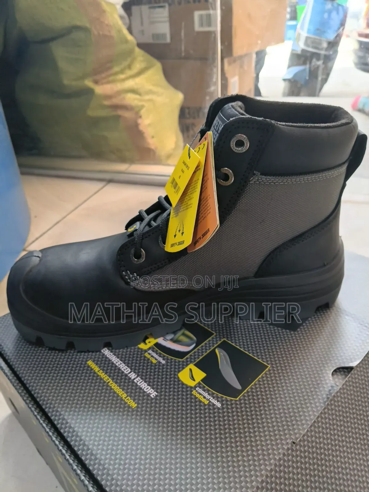 Safety Jogger Black Boots