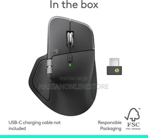 Logitech MX Master 4 Wireless Mouse - Black