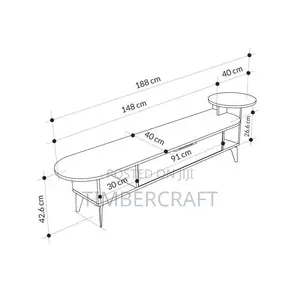 Ada TV Stand Hitit-White