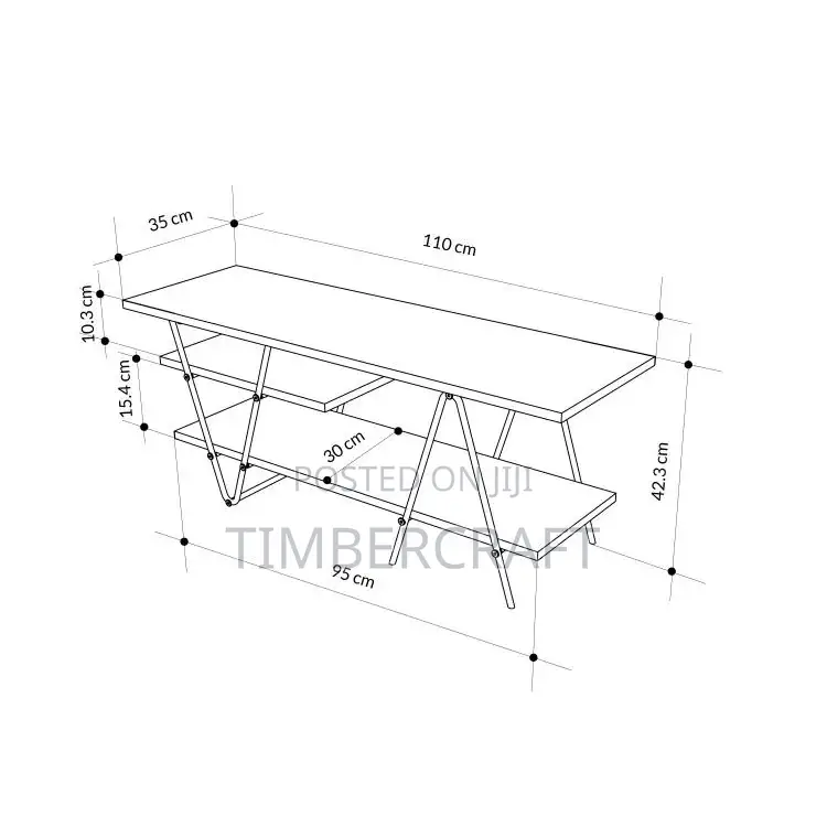 Essel TV Unit Anthracite