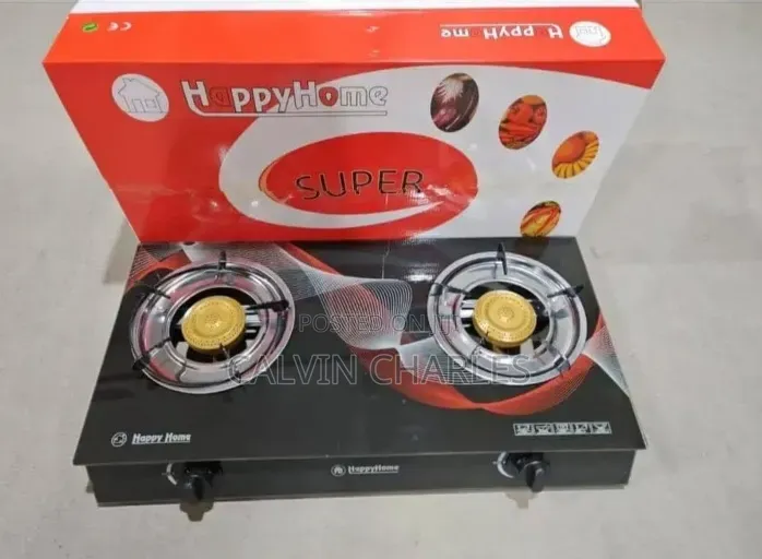 Happy Home Gas Cooker With 2 Burner