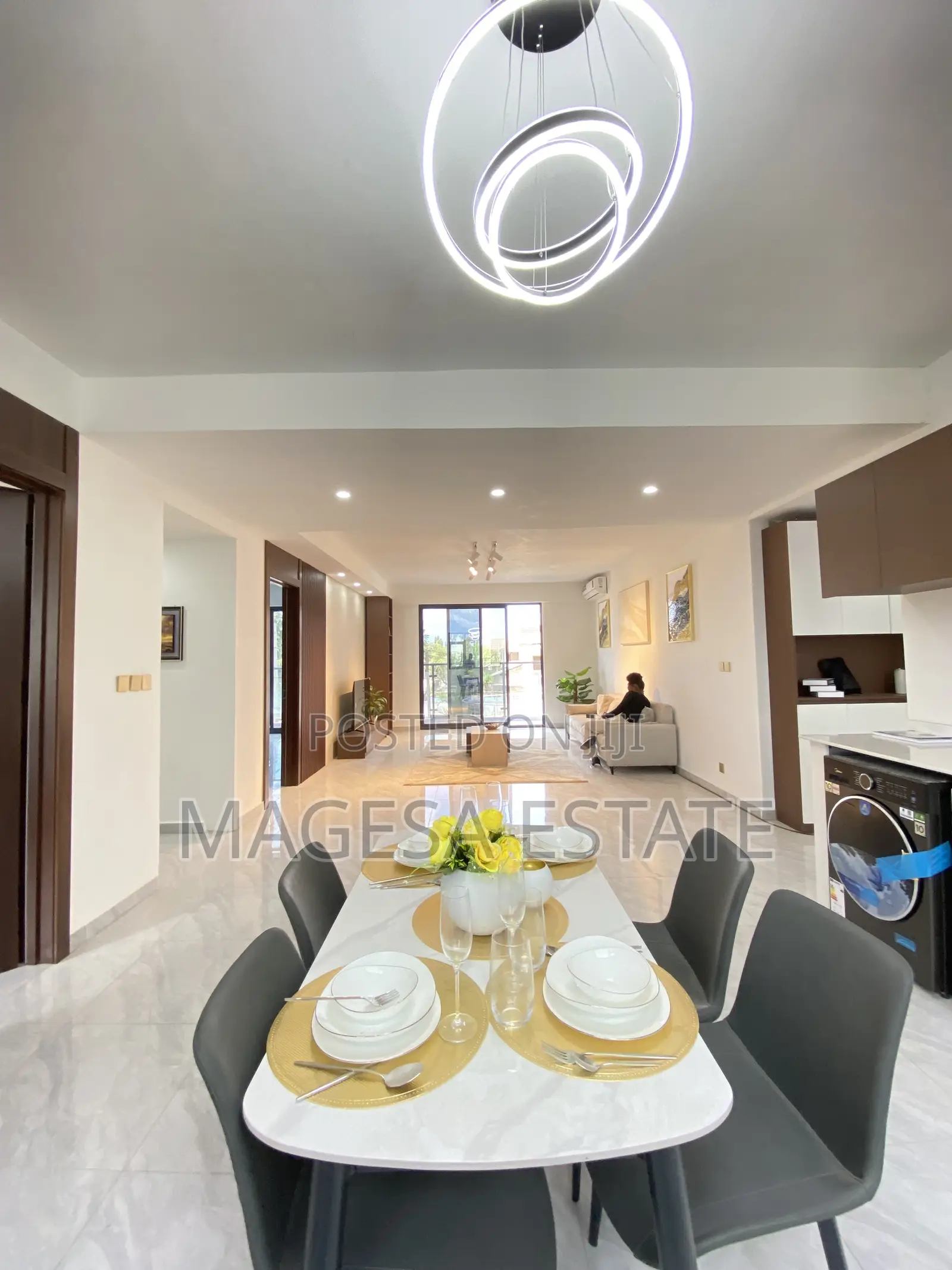 Furnished 3bdrm Apartment in Mikocheni for sale