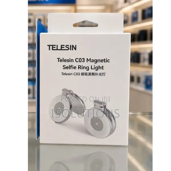 Telesin C03 Magnetic Selfie Ring Light