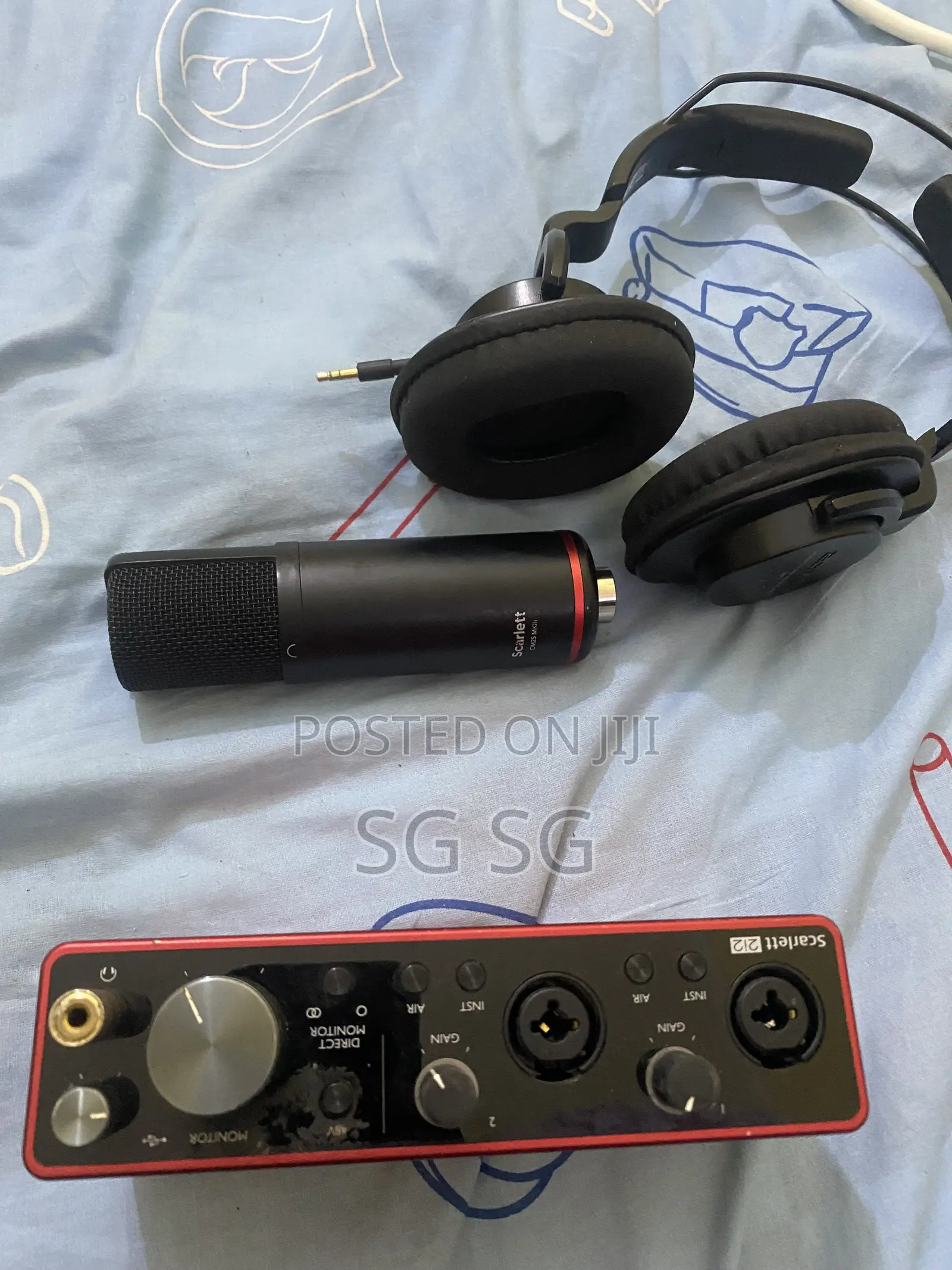 For SALE: Complete Studio Recording Setup (Used - Excellent Condition)