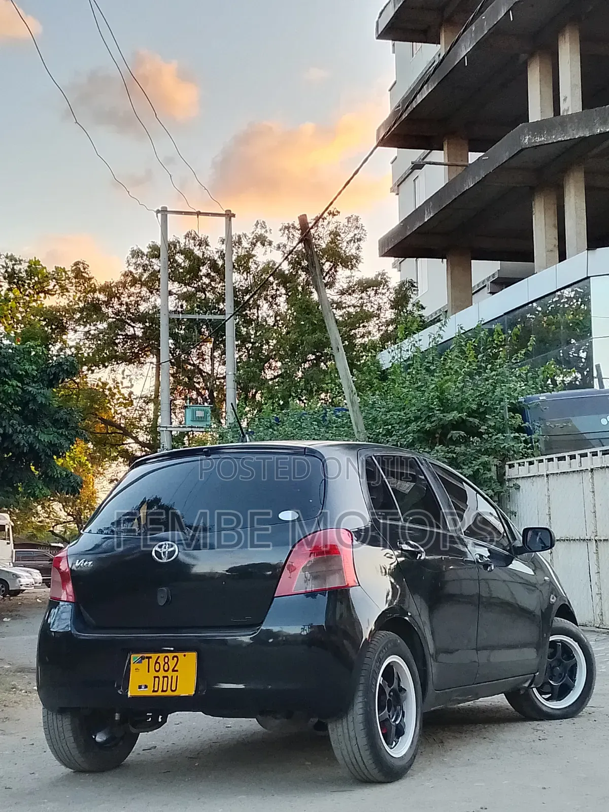 Toyota Vitz 2005 Black