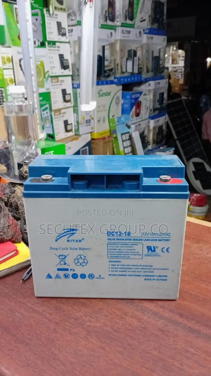 *RITAR DC12-18 12V 18Ah Deep Cycle Solar VRLA Battery*
