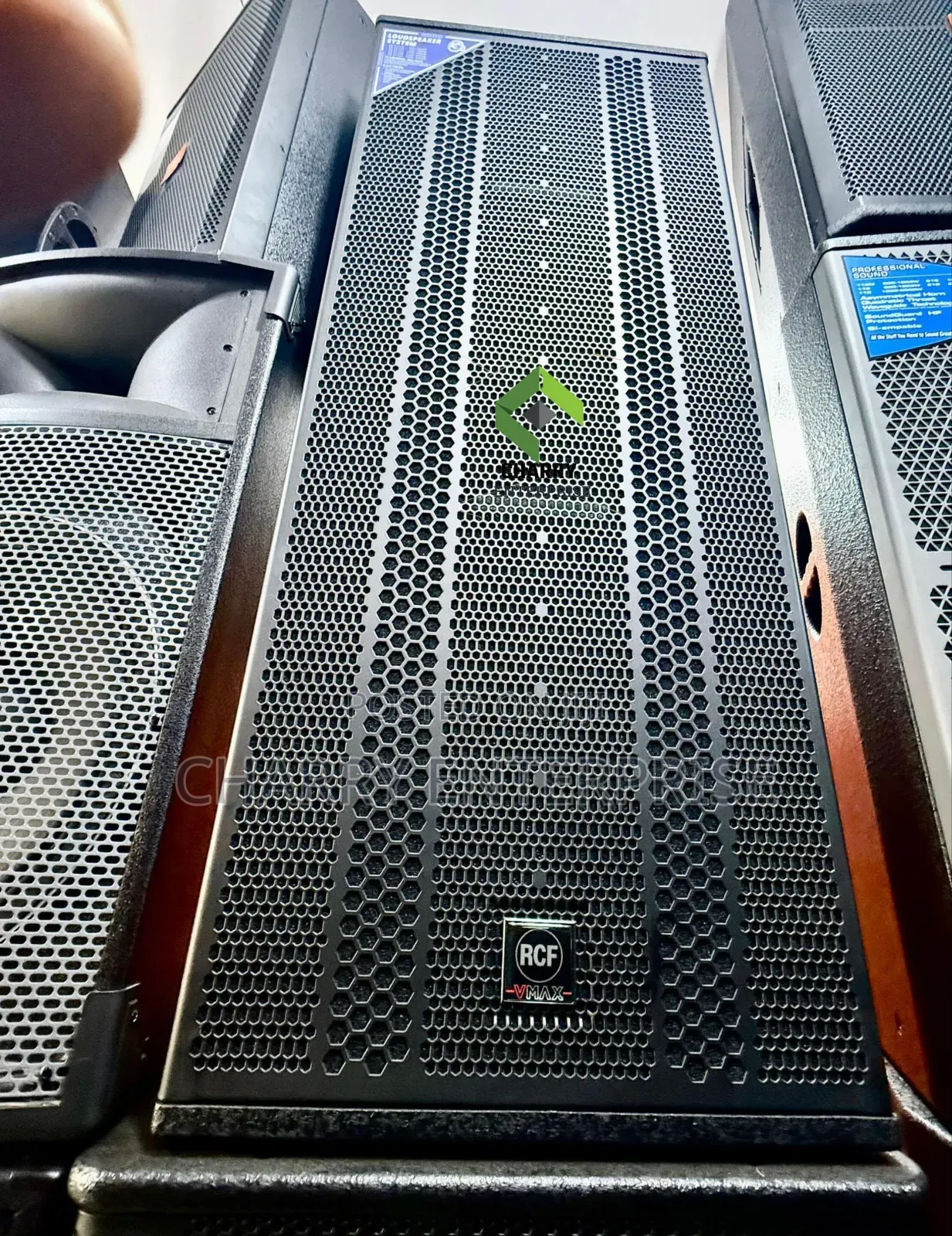 RCF Full Range Speaker Mid Double Inch 15” 2400W Yenye Nguvu