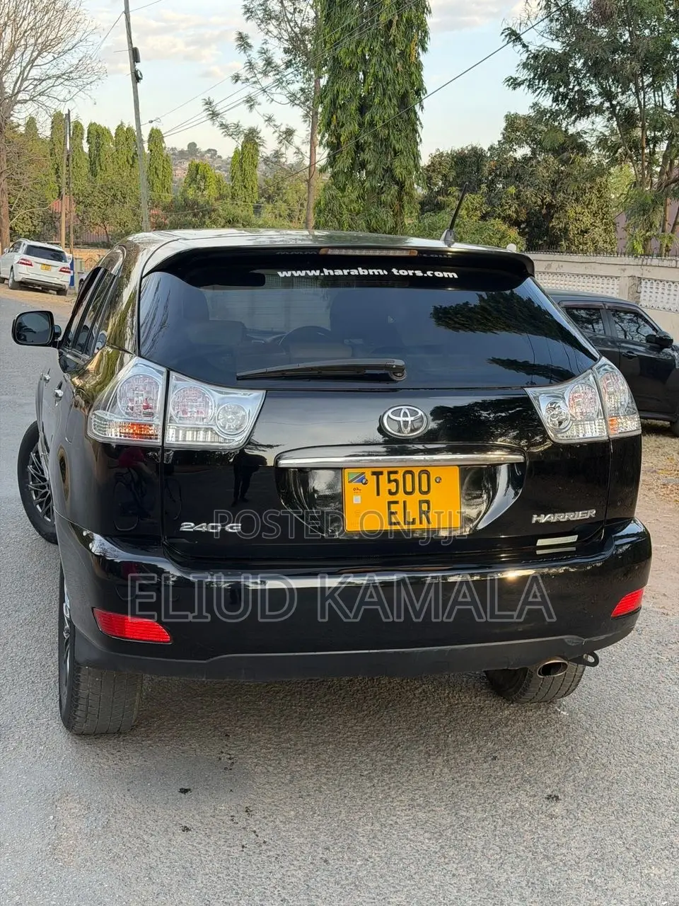New Toyota Harrier 2009 Black