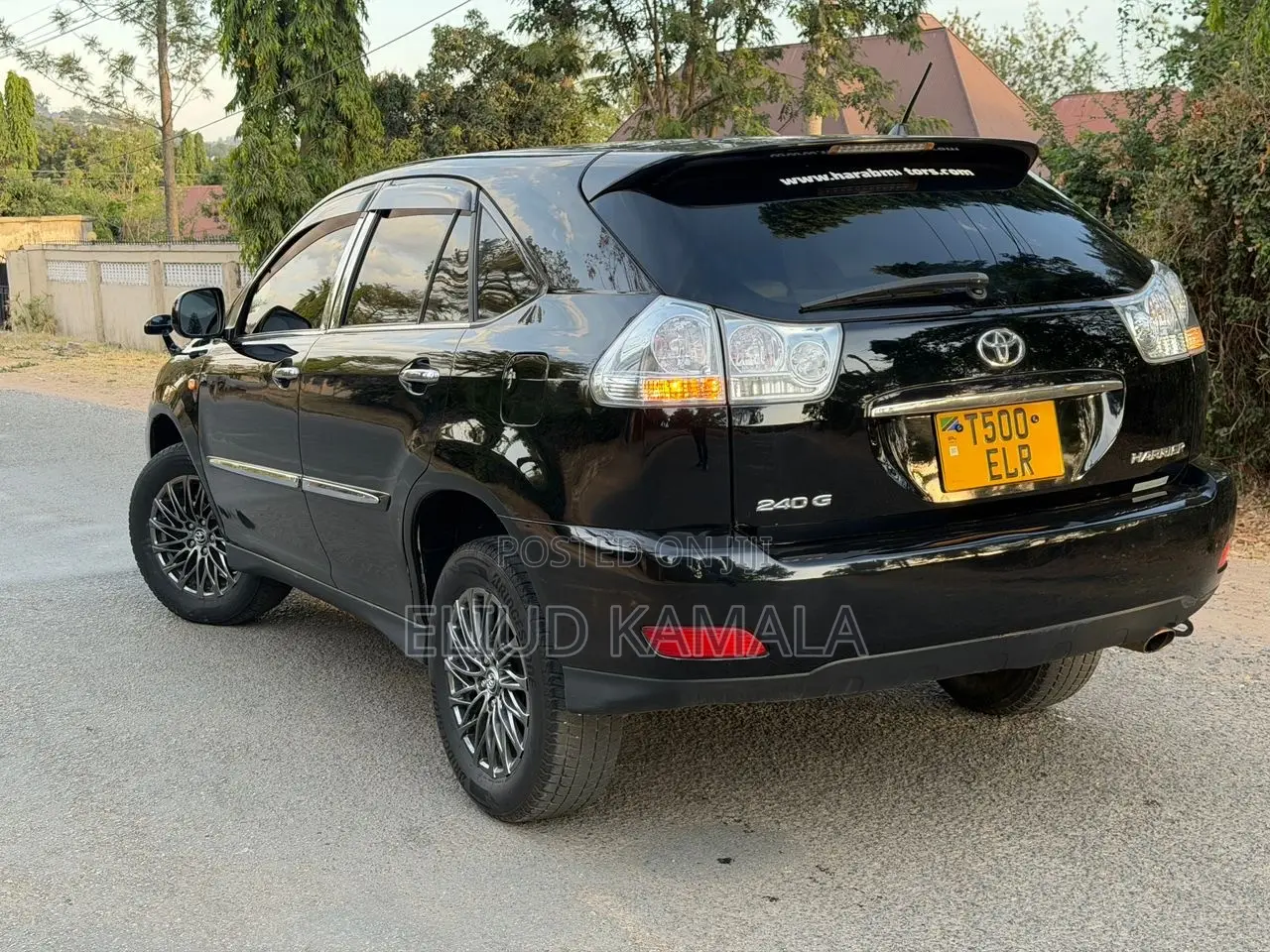 New Toyota Harrier 2009 Black