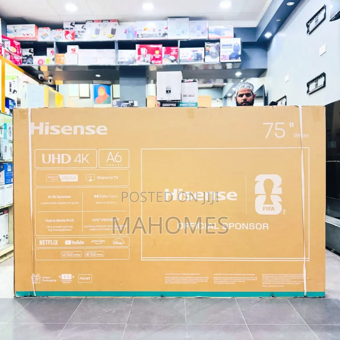 Hisense Smart TV Uhd 4k 75a6q