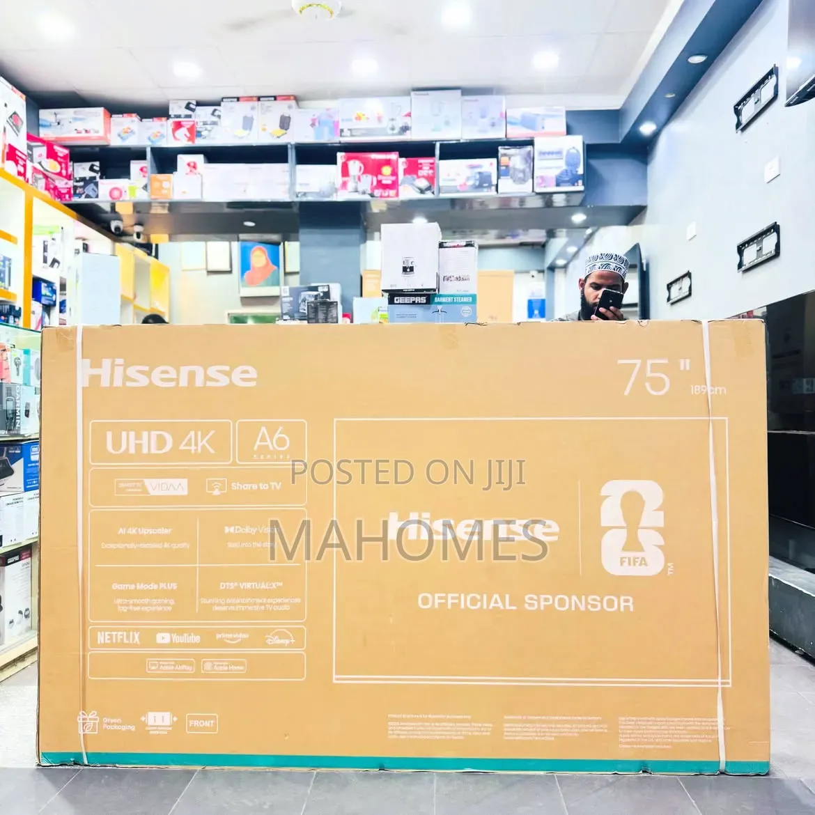 Hisense Smart TV Uhd 4k 75a6q
