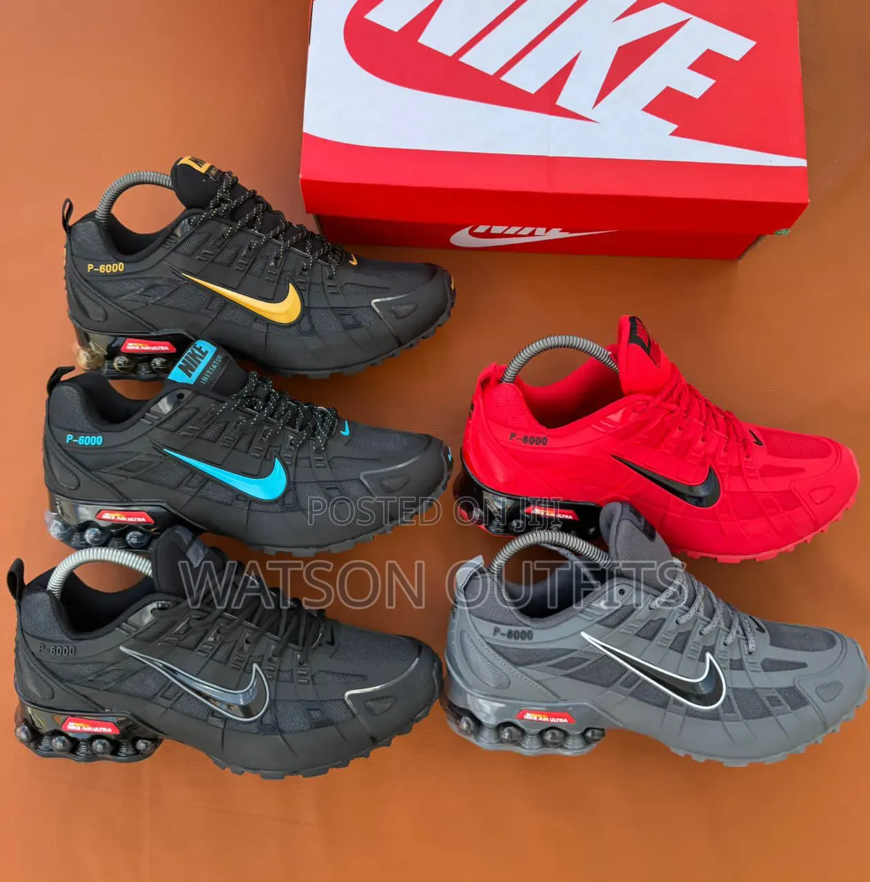 5 Colours NIKE Air Ultra Brand Men's Leather Shoes