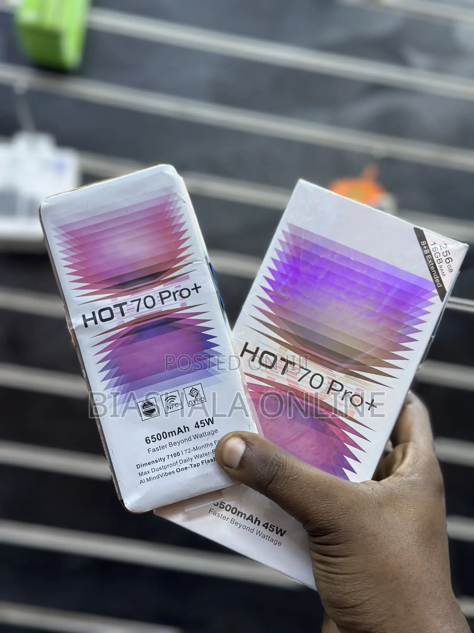 New Infinix Hot 70 Pro 5G+ 256 GB Orange
