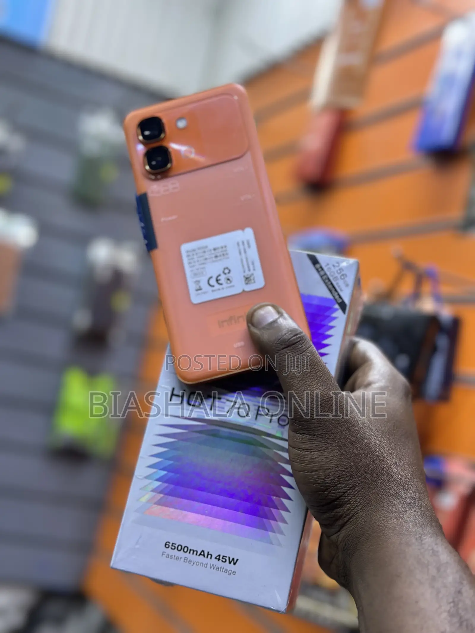 New Infinix Hot 70 Pro 5G+ 256 GB Orange