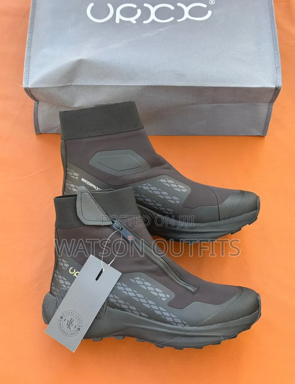 6 Colours Ecco Brand Men's Leather Boot Shoes or Footwears