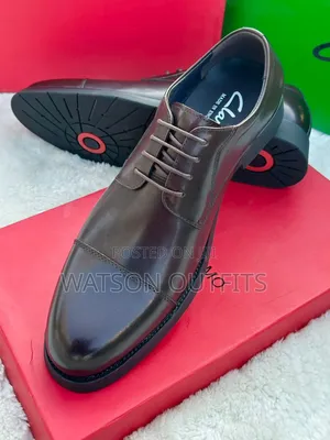 Men's Leather Shoes 2 Colours Clarks Brand Very Original