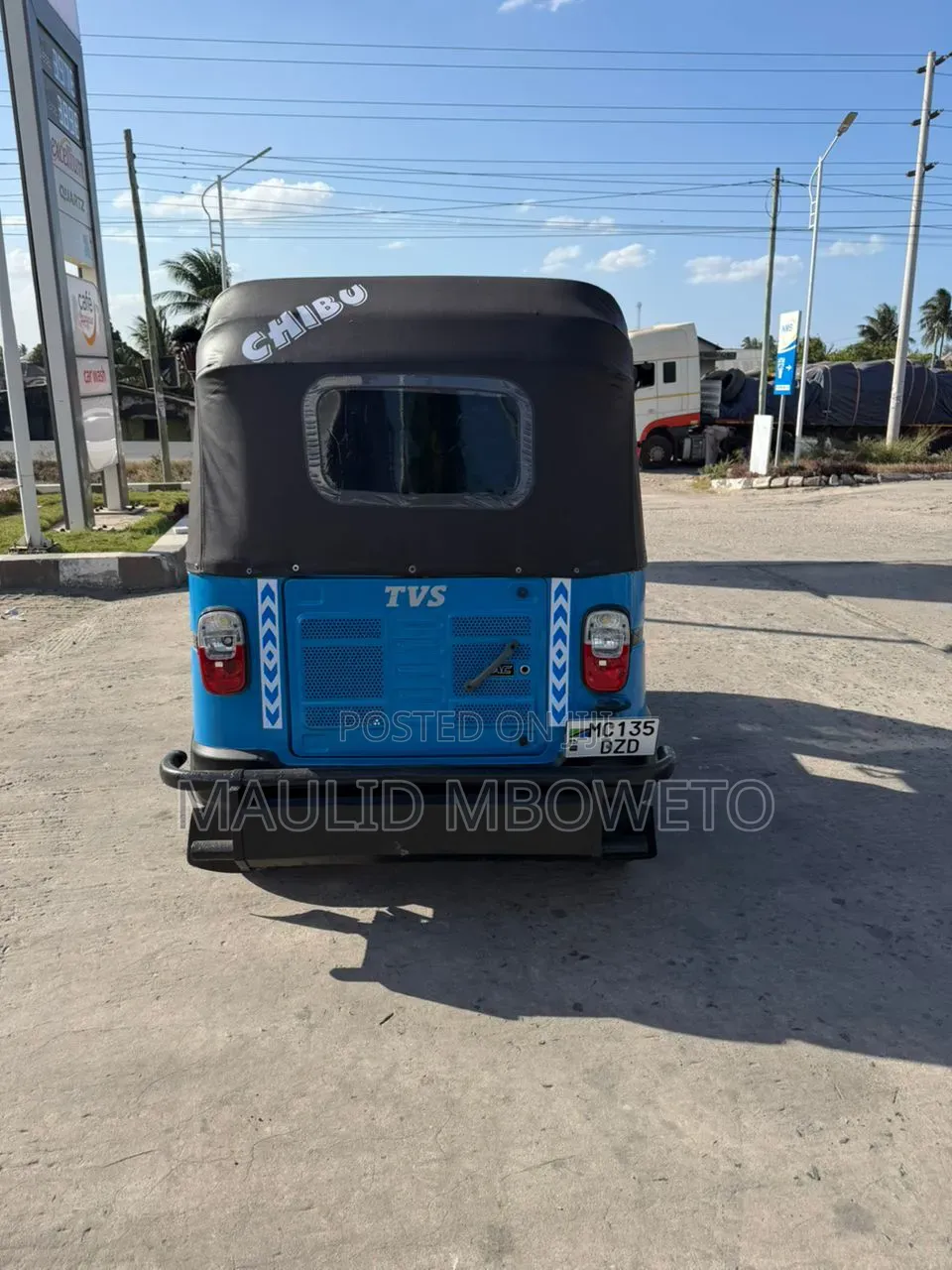 TVS King Deluxe Plus iTouch Start 2025 Blue