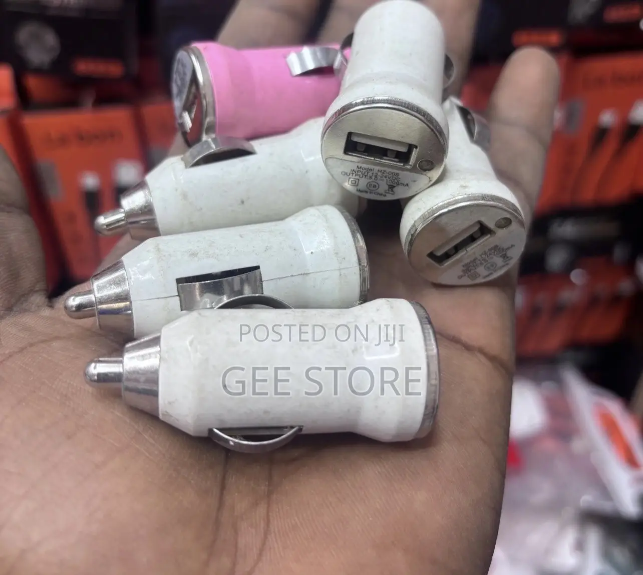 Single-Port Mini USB Car Charger Adapters