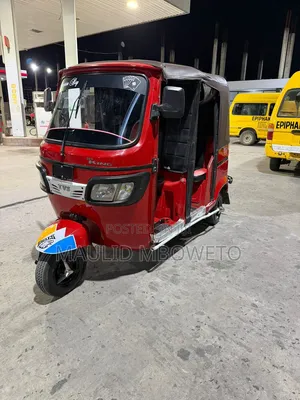 New TVS King Deluxe Plus iTouch Start 2025 Red
