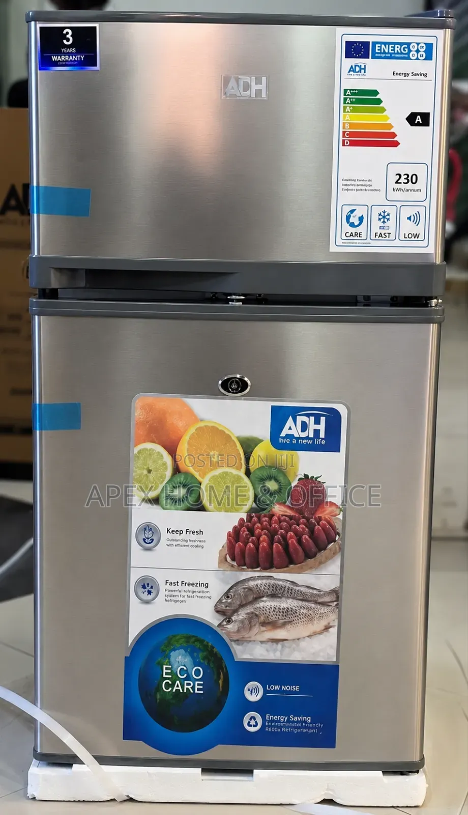 ADH Fridge Double Door ARF 40SS