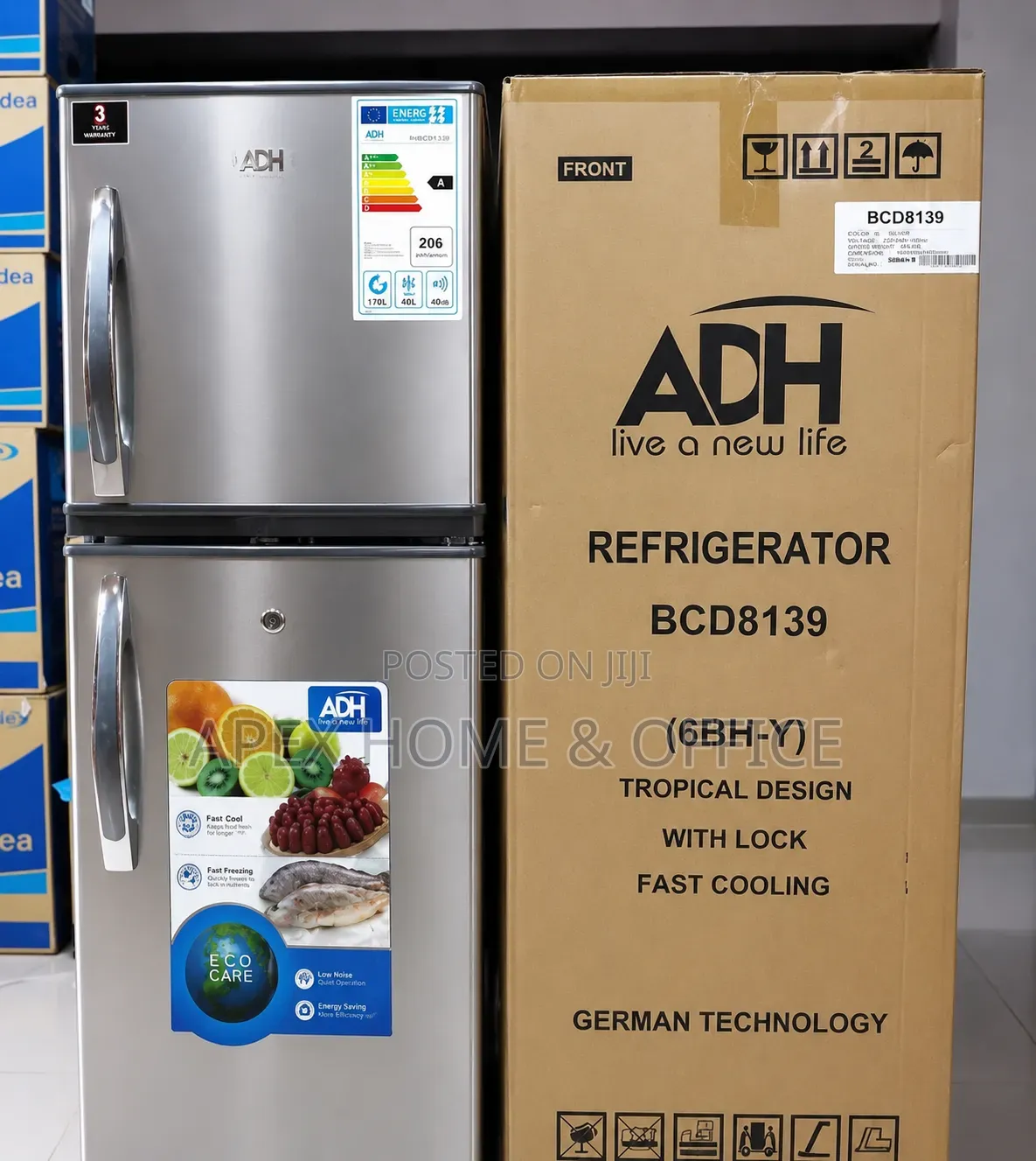 Adh 169l Refrigerator