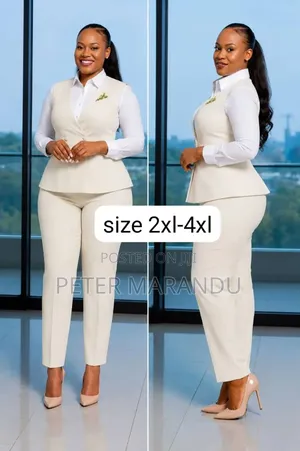 Suti Za Kike Za Nguvu (Women's Vest Suit Sets)