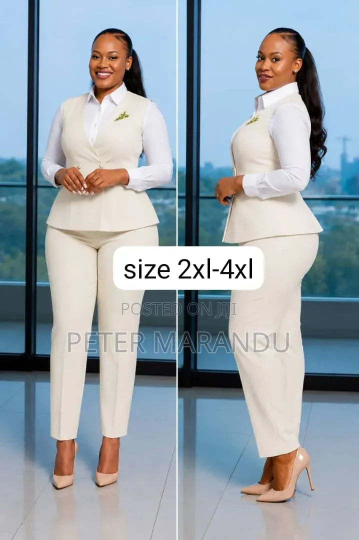 Suti Za Kike Za Nguvu (Women's Vest Suit Sets)